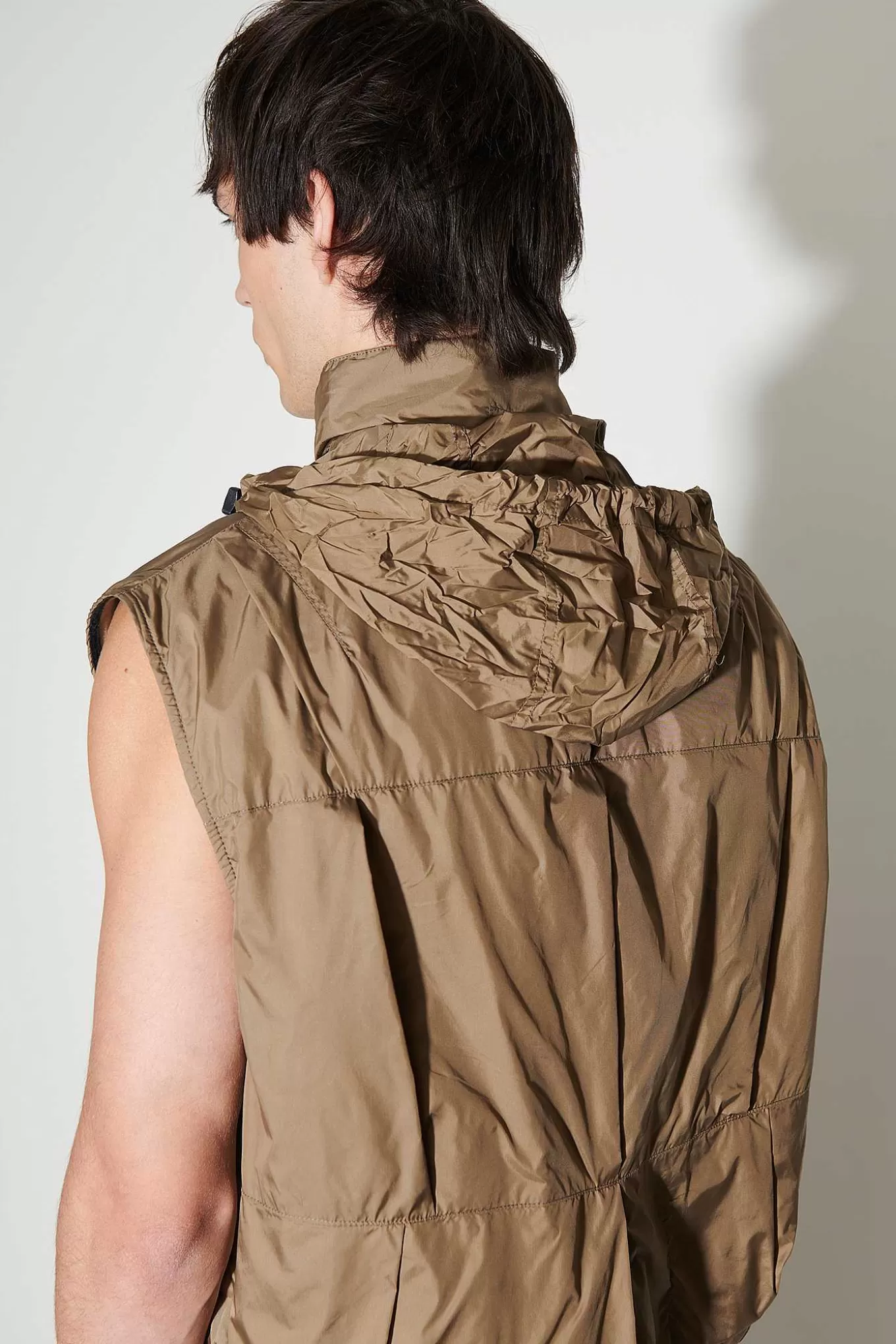 Beskaret Exhale Puffa Vest Cavalry Olive Aero Nylon^Our Legacy Discount