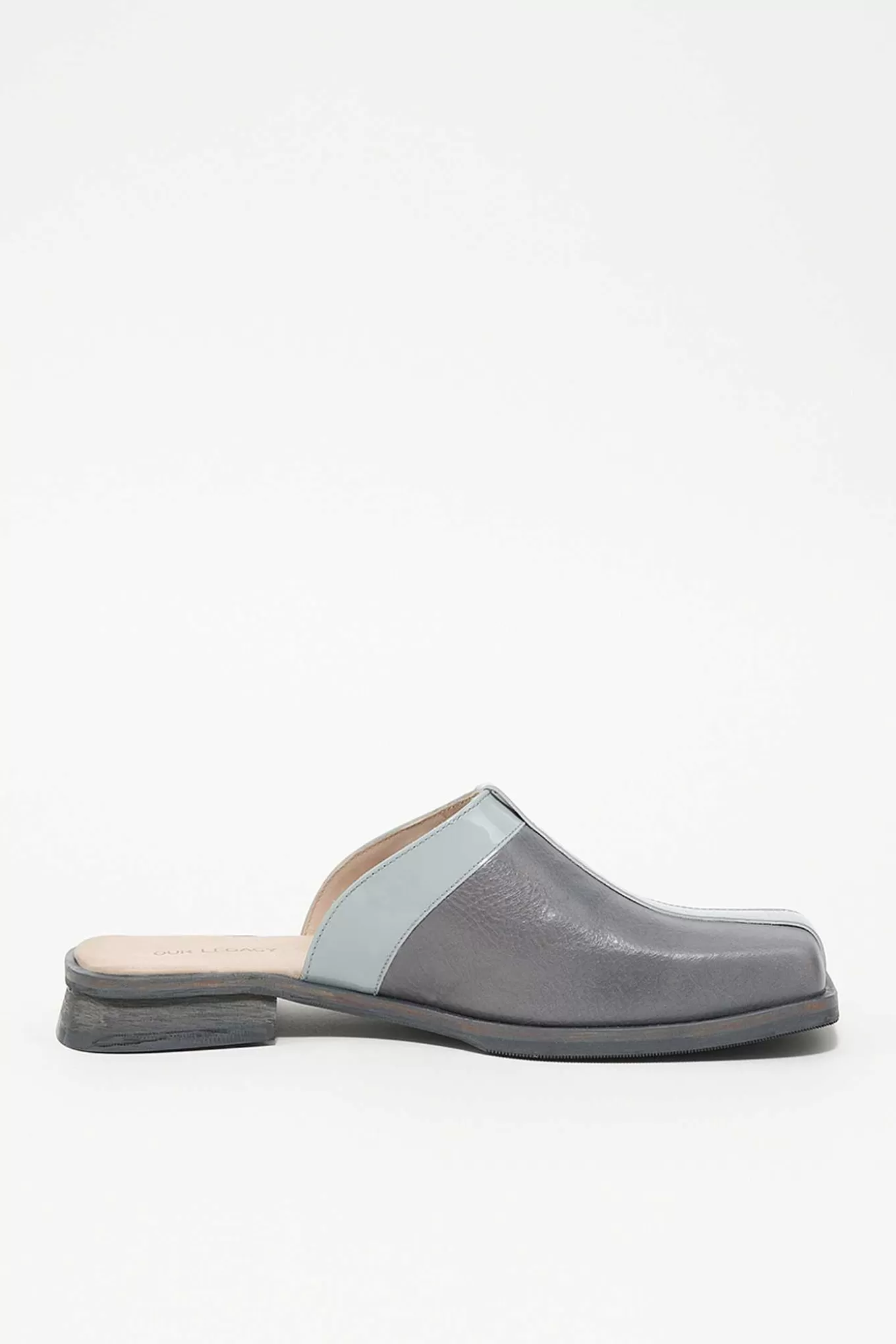 Blunt Mule Deep Sky Blue Læder^Our Legacy Best Sale