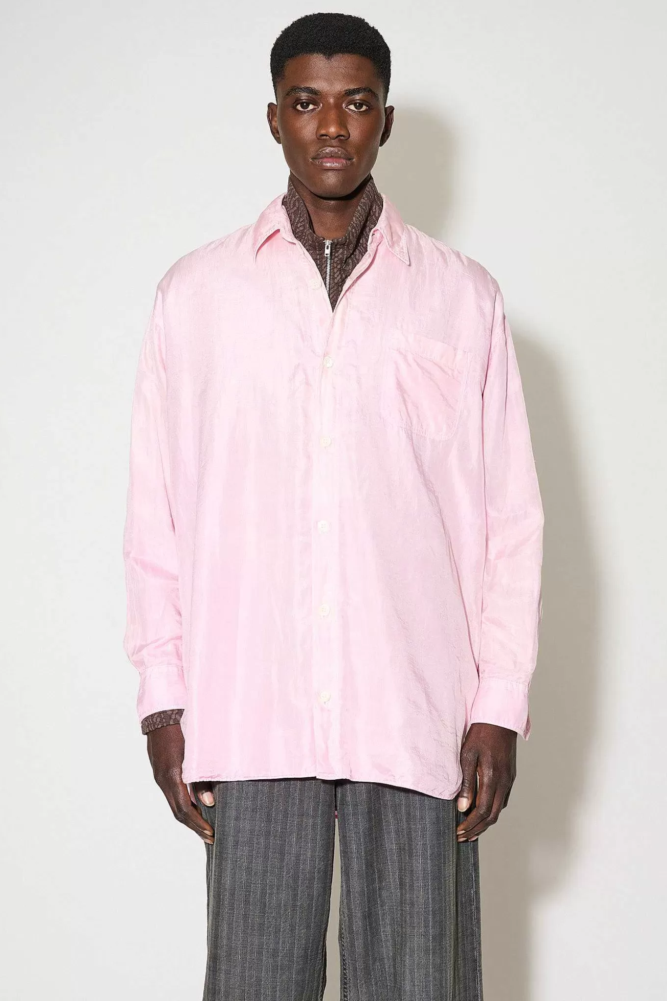 Darling Shirt Baby Pink Bomuld Silke^Our Legacy Sale