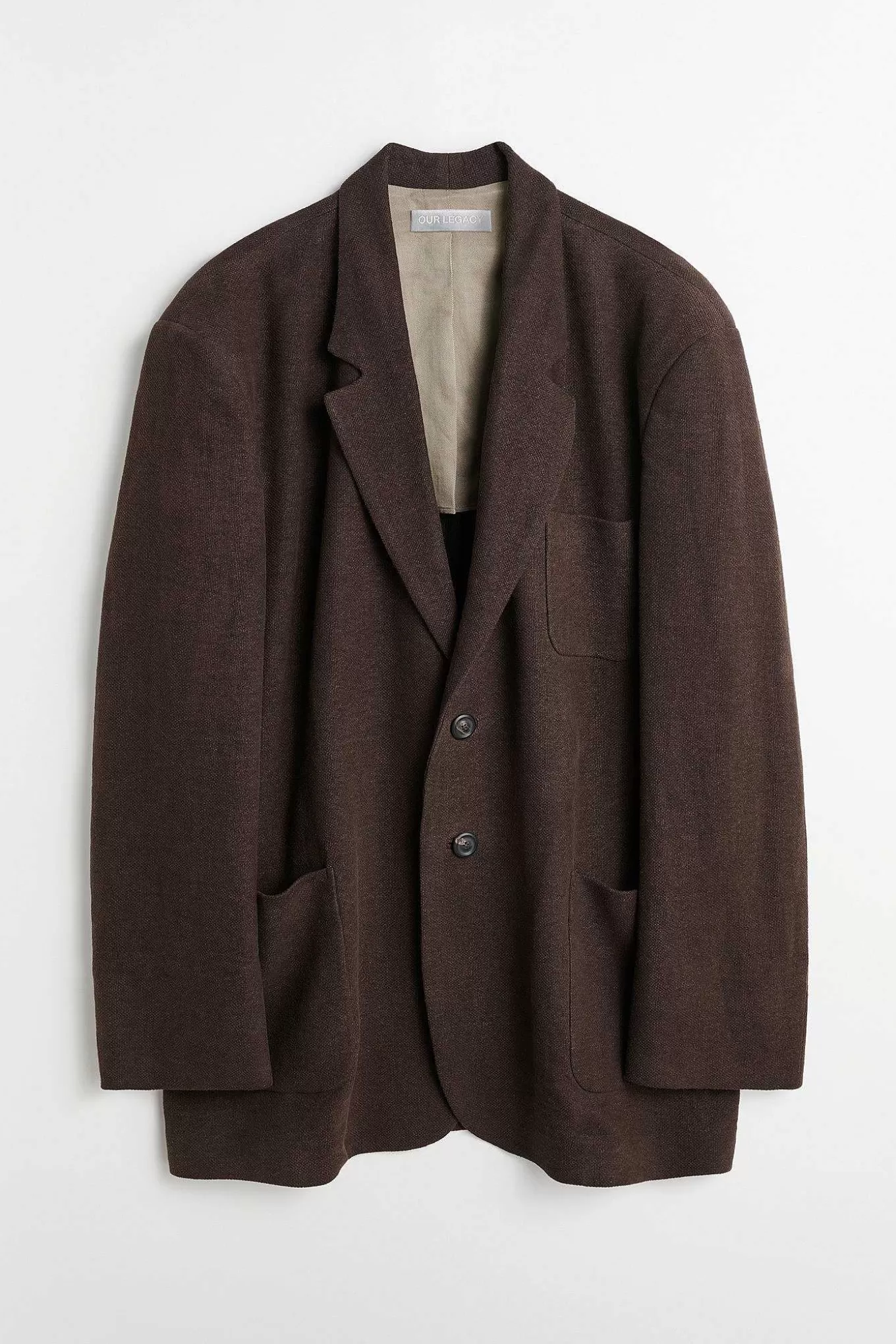 Embrace Blazer Antique Chocolate Arctic Linen^Our Legacy Sale