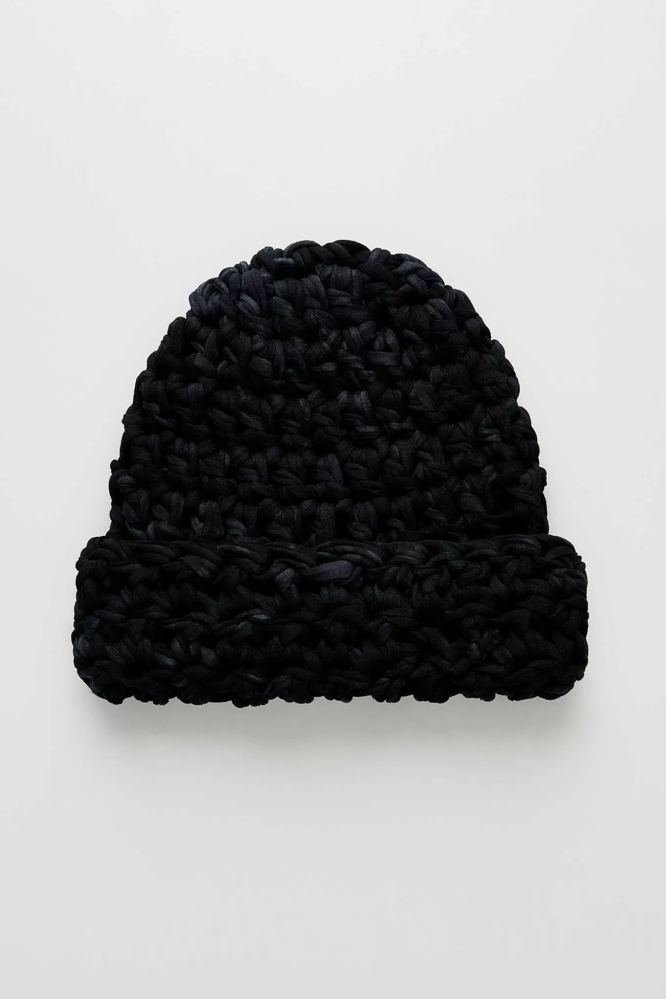 Haeklet Beanie Overfarvet Sort Troje^Our Legacy Cheap