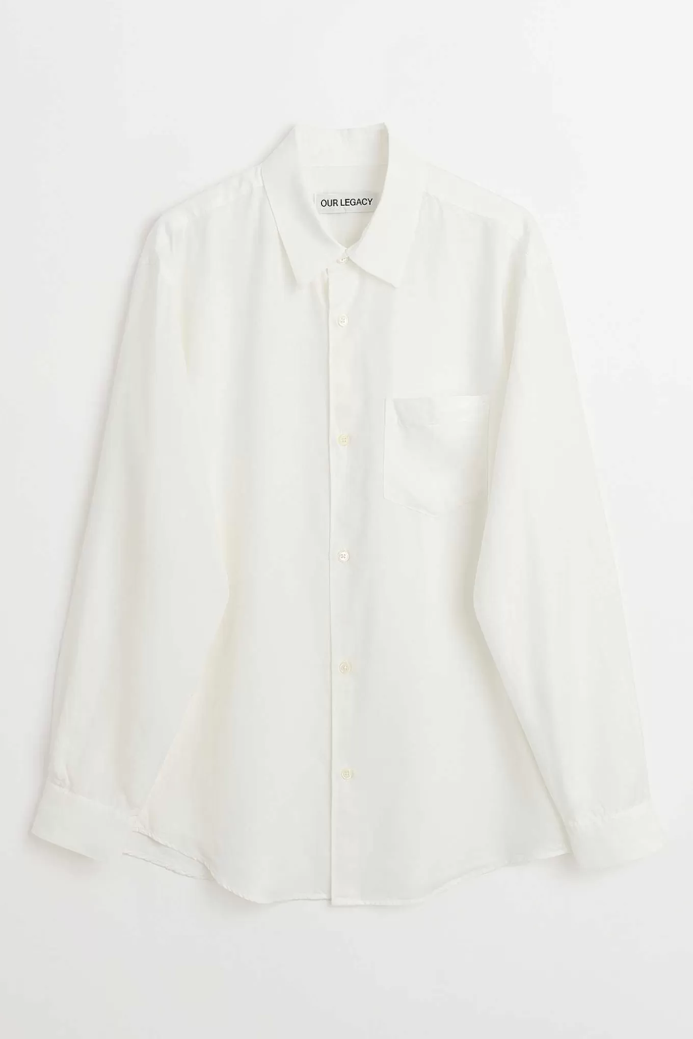 Initial Shirt Off White Lyocell^Our Legacy Clearance