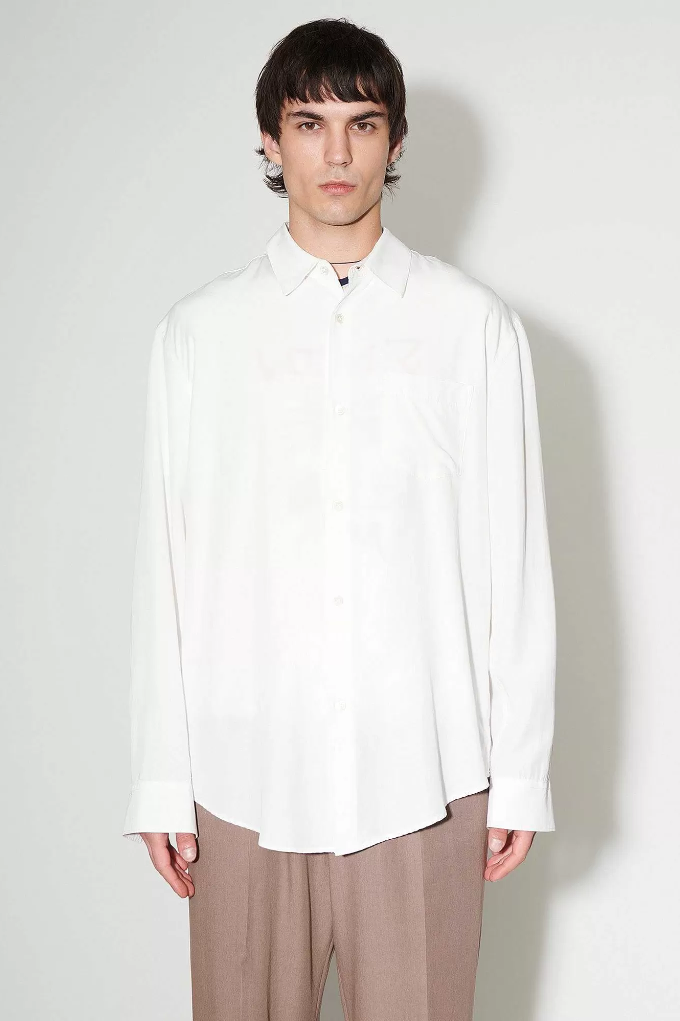 Initial Shirt Off White Lyocell^Our Legacy Clearance