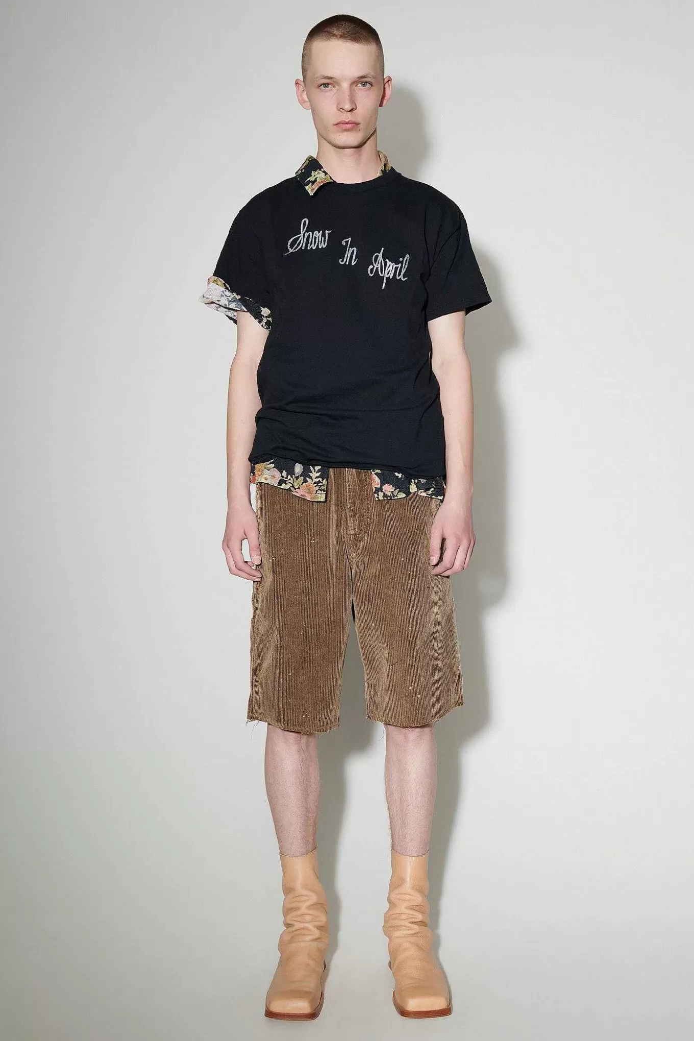 Joiner Kort Brun Enzyme Splatter Cord^Our Legacy Shop