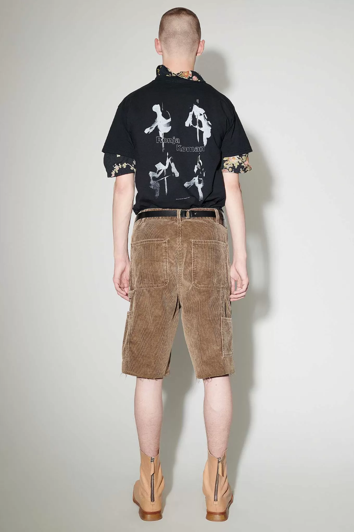Joiner Kort Brun Enzyme Splatter Cord^Our Legacy Shop