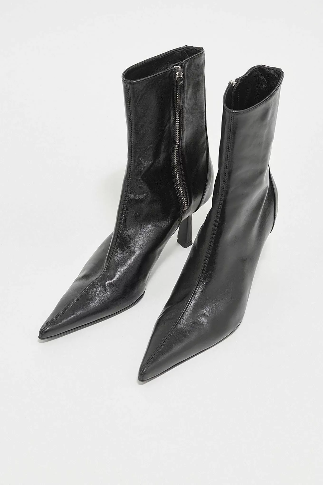 Slim Boot Aegte Farvet Sort Læder^Our Legacy Flash Sale