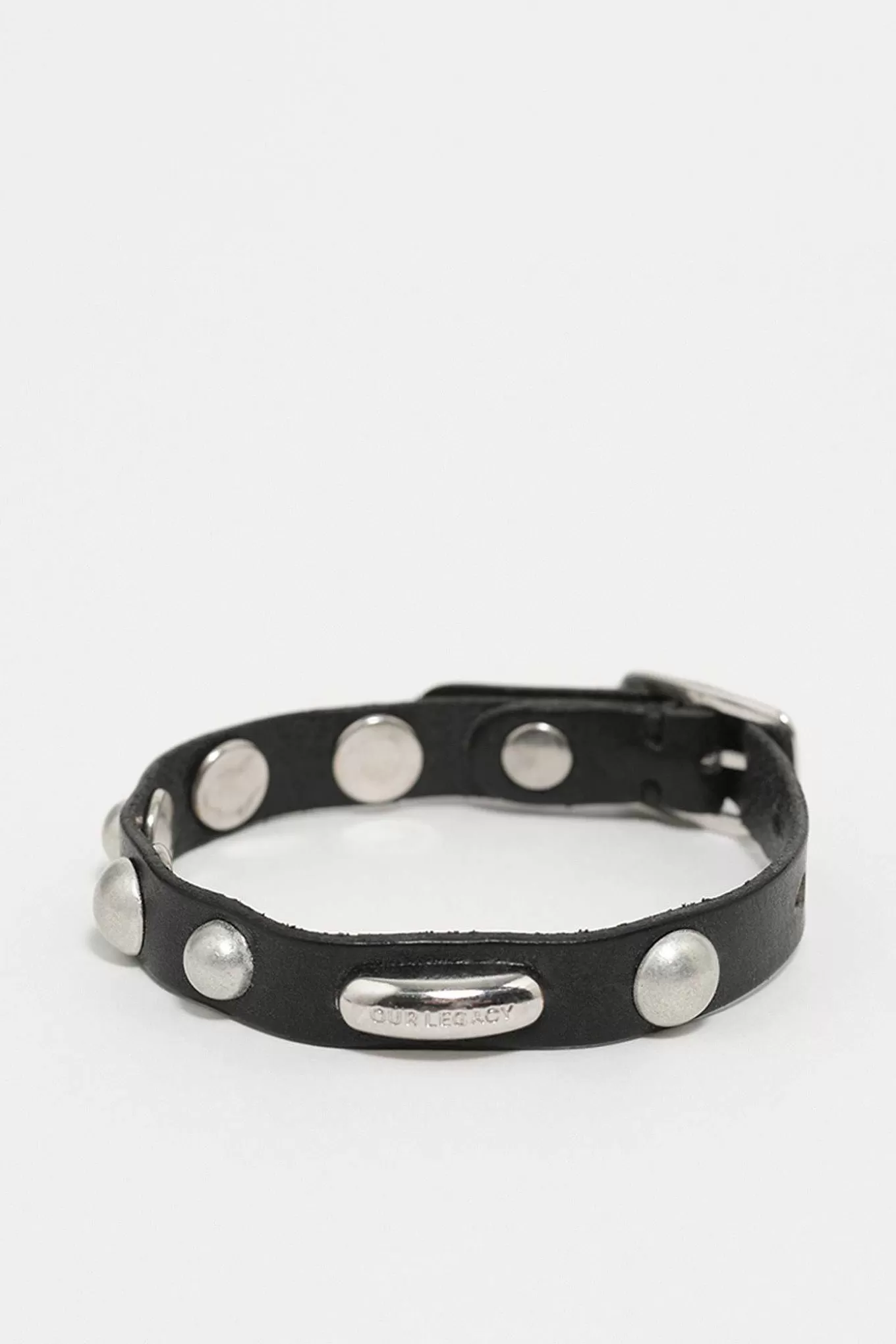 Superslim Armband Grizzly Sort Læder^Our Legacy Online