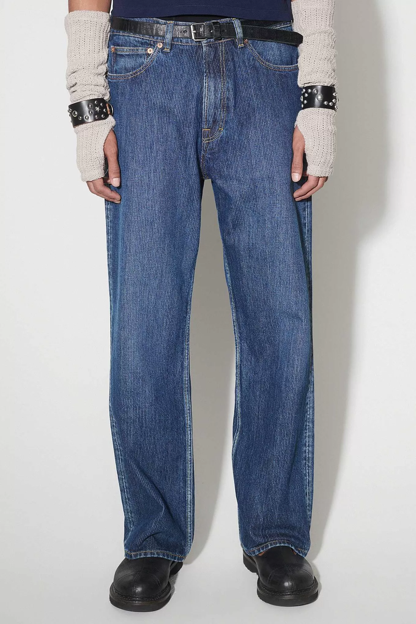 Third Cut Jeans Deep Blue Chain Twill^Our Legacy Best Sale