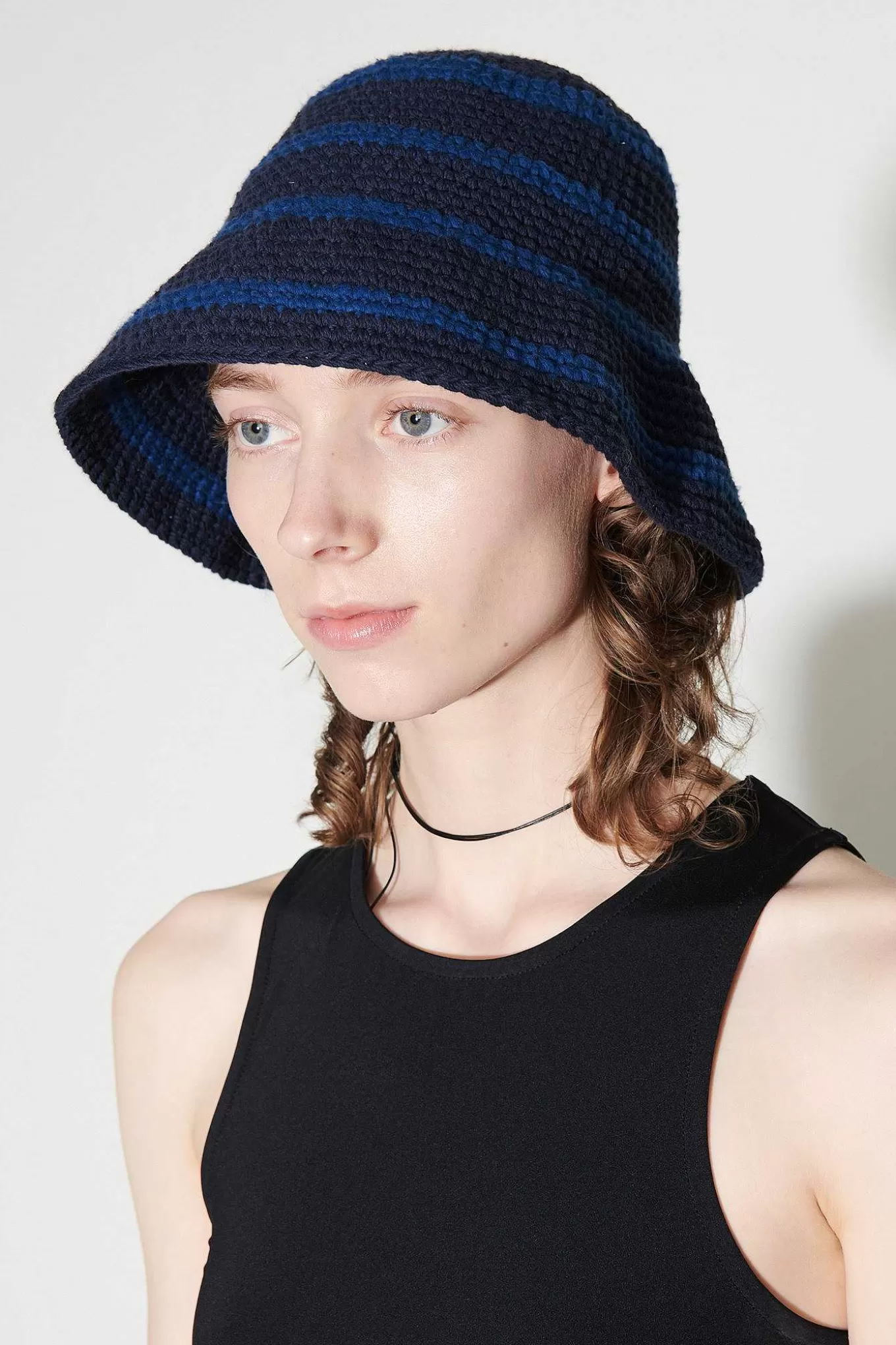 Tom Tom Hat Carolean Blue Pjusket Bomuld^Our Legacy Shop